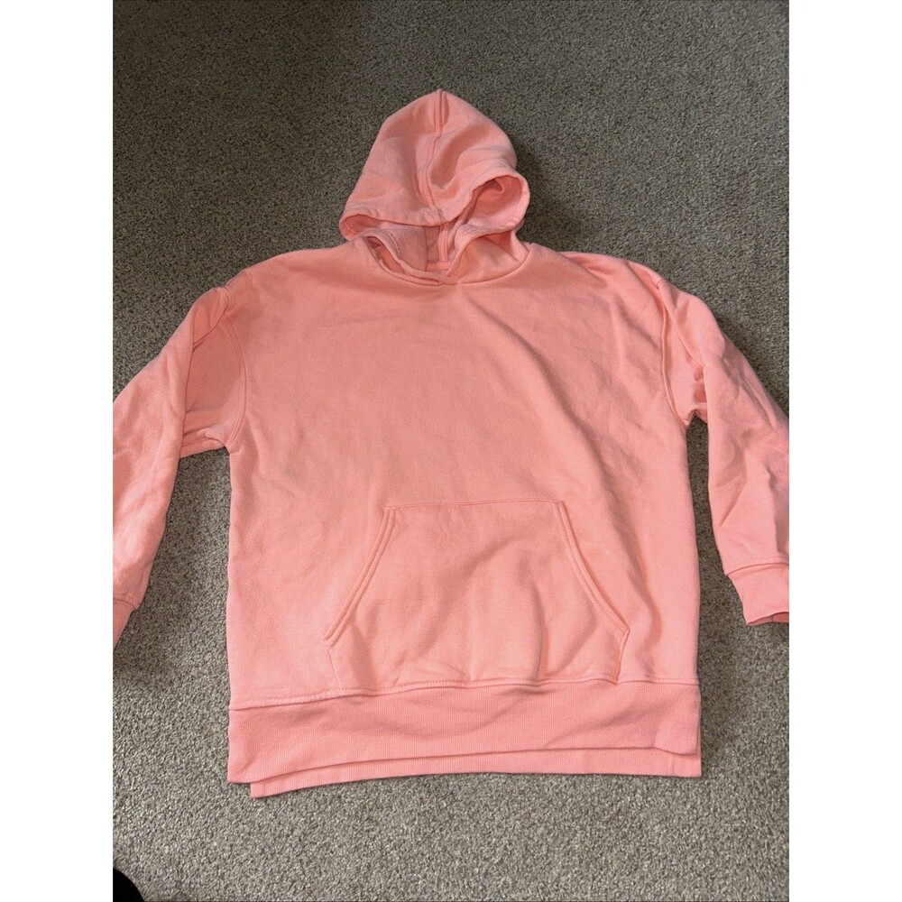 Art Class Unisex Pink Fleece Sweatshirt Size L 10-12